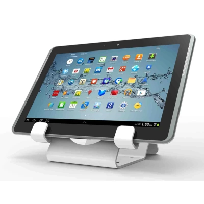 Afbeelding van Maclocks tablet beveiligingsstand met 1,8 meter kabel wit CL12UTHWB