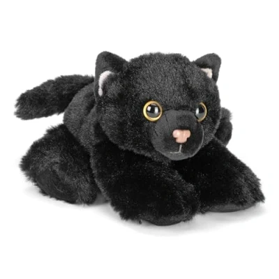 Afbeelding van Wild Republic pluche zwarte poes 18 cm