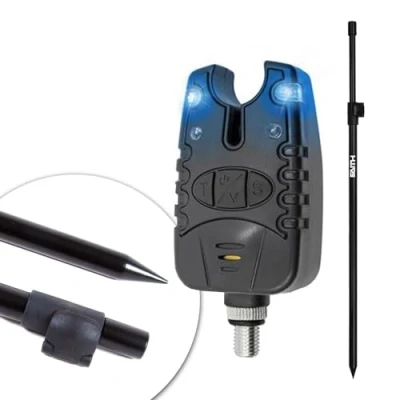 Afbeelding van Eurocatch Beetmelder Bankstick set 1 Rod enkel Karpervissen Beetverklikker Hengelsteun