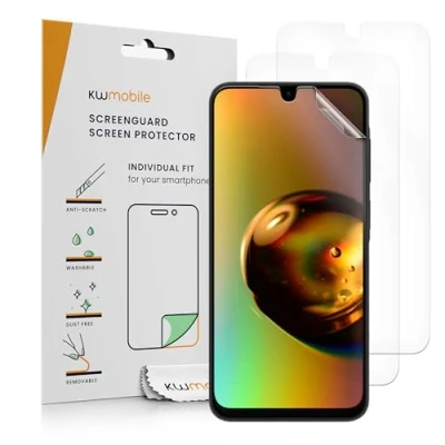 Afbeelding van kwmobile 3x screenprotectors geschikt voor Samsung Galaxy A26 5G beschermende folie smartphone