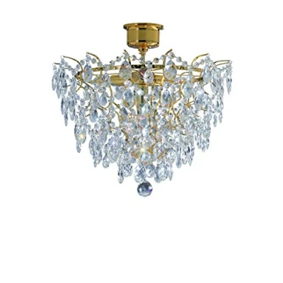 Afbeelding van Markslöjd Plafondlamp Rosendal Ø 48 cm goud
