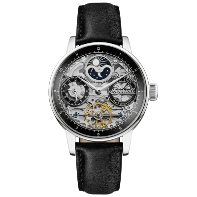 Afbeelding van Ingersoll THE JAZZ Chronograaf, Heren, Maat: One Size, Grey