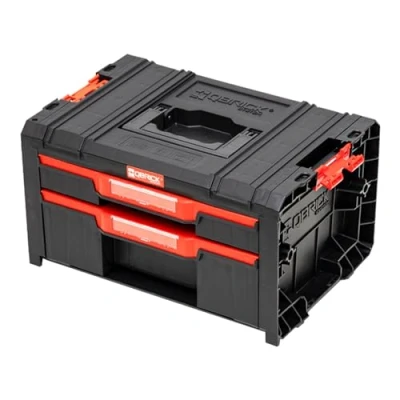 Afbeelding van Qbrick System PRO Lade 2 Gereedschapskist 2.0 Expert stapelbaar 450 x 310 244 mm 4,5 l 9,5 IP54 met twee laden 10 inlegvakken en 6 verdelers