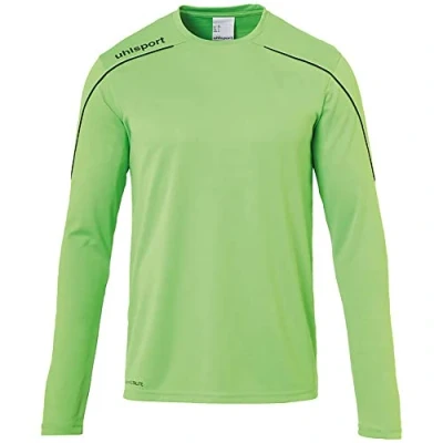 Afbeelding van Uhlsport Stream 22 Voetbalshirt Lange Mouw Kinderen Fluo Groen / Zwart Maat: 140