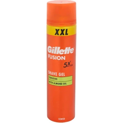 Afbeelding van Gillette Fusion sensitive scheergel XXL 240 ML