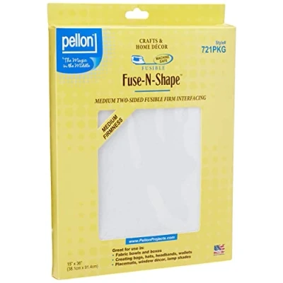 Afbeelding van Pellon Fuse N vorm Middelzwaar Smeltbare Interfacing Wit 38 x 91,4 cm