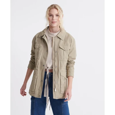 Afbeelding van Superdry Desert Rookie Jas Groen M Vrouw