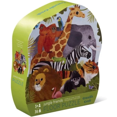 Afbeelding van Crocodile Creek Puzzels Vloerpuzzel Jungle 36 stukjes