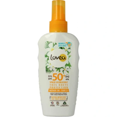 Afbeelding van 6x Lovea Sun Zonnebrand Spray SPF 50+ 150 ml