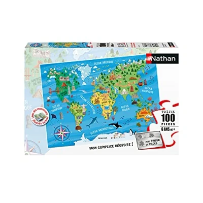 Afbeelding van Nathan 86775 puzzel Legpuzzel 100 stuk(s)