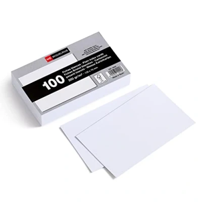 Afbeelding van Miquel Rius Nr. 2 indexkaarten, glad, 100 stuks
