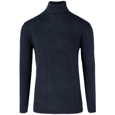 Afbeelding van Redmond Rollkragen Trui, Heren, Maat: XXL, Blau