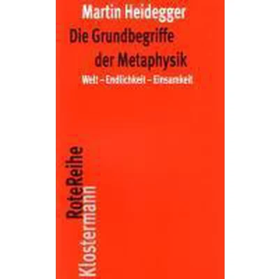 Afbeelding van Die Grundbegriffe der Metaphysik