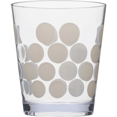 Afbeelding van Zak!Designs Dot Drinkbeker 420 ml Kunststof Wit