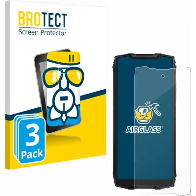Afbeelding van BROTECT Glas Screen Protector voor Blackview BV9300 (3 Stuks) Schermbeschermer [9H Hardheid, Beschermglas Folie niet Gehard Glas]
