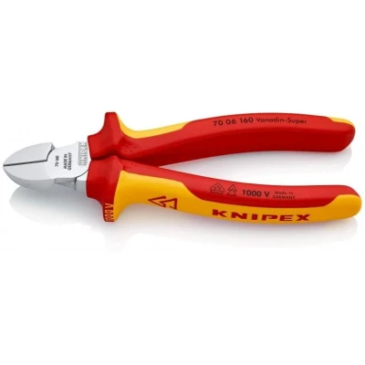 Afbeelding van Knipex zijsnijtang knijptang VDE 160mm