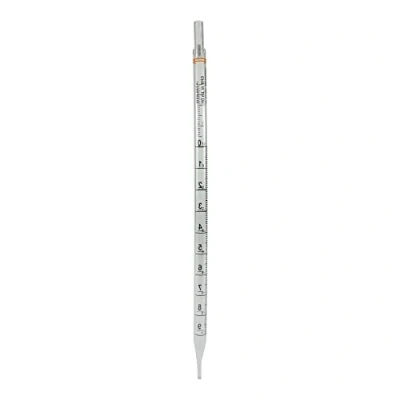 Afbeelding van neoLab Moonlab 4 0133 Serologische pipetten, individueel steriel verpakt, 10 ml volume, 320 mm lengte, transparant/oranje/zwart, 200 stuks