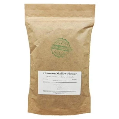Afbeelding van Herba Organica Groot Kaasjeskruid Bloem Malva Sylvestris L / Common Mallow Flower (100g)