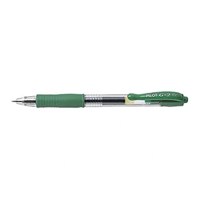 Afbeelding van Pilot G 2 Gel Ink Groene Rollerball pen Fine Tip