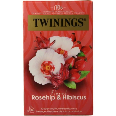 Afbeelding van Twinings Infusions Rosehip, 20 stuks