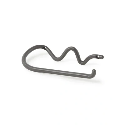 Afbeelding van Ferm LIVING Curvature toiletrolhouder Antraciet