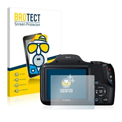 Afbeelding van BROTECT (2 Stuks) Antireflecterende Beschermfolie voor Canon PowerShot SX530 HS Anti Glare Screen Protector, Mat, Ontspiegelend