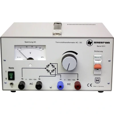 Afbeelding van Statron 5311.1 Labvoeding, regelbaar 0 30 V 10 A 300 W Aantal uitgangen: 2 x