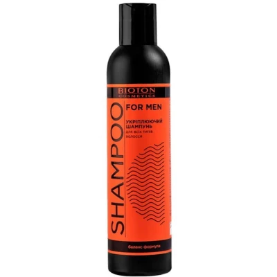 Afbeelding van Natuurlijke Versterkende Shampoo voor mannen klis en brandnetel anti haaruitval 250 ml