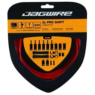 Afbeelding van Jagwire Brake Kabelset Sram/shimano Rood