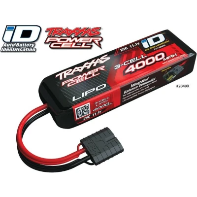Afbeelding van Traxxas TRX2849X 4000mah 11.1v 3 Cell 25C LiPO Accu met ID