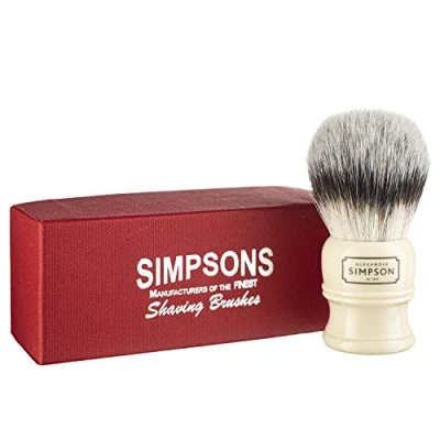 Afbeelding van Simpson Shaving Brushes Trafalgar T3 Scheerkwast, kunstvezel, 110 ml