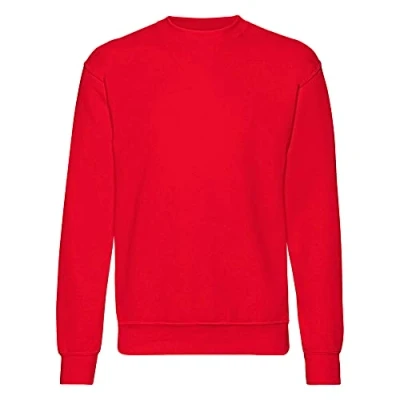 Afbeelding van Fruit of the Loom Heren 62 202 0 sweatshirt, rood, 2X Large