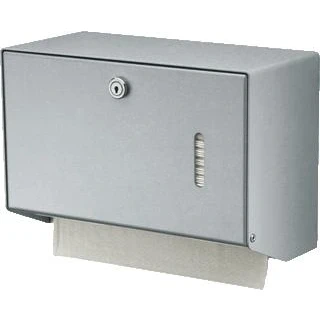 Afbeelding van MediQo line handdoekdispenser klein MQHSA aluminium