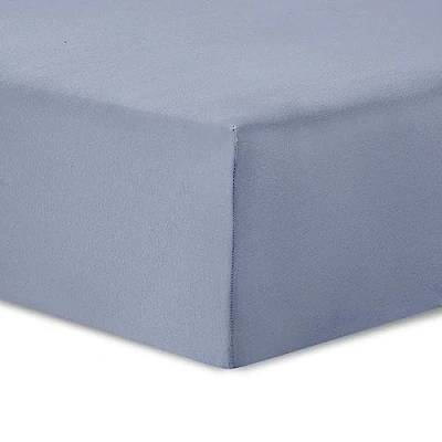 Afbeelding van Vision jersey hoeslaken 160 x 200 cm kleur: grijs 100% katoen elastiek rondom spanhoogte 30