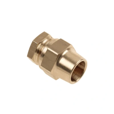 Afbeelding van Bonfix Belgas Messing eindkoppeling 22mm