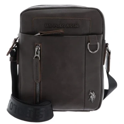 Afbeelding van U.S. POLO ASSN. Schoudertas Cambridge Crossbody Bag Dark / Taupe Donkerbruin