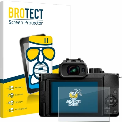 Afbeelding van BROTECT Screenprotector voor Panasonic Lumix DC G100D Folie Beschermfolie Beschermglas matte