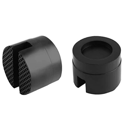 Afbeelding van WANGCL 2 stuks universele sleufkrik pads rubberen krik pucks frame rail beschermer knijpen lasbeschermer
