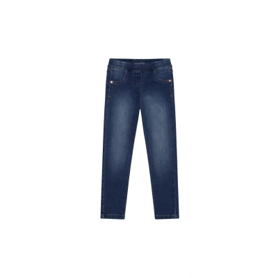 Afbeelding van Minymo Jeggings voor kinderen, Maat: 104, Denim
