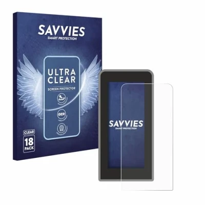 Afbeelding van Savvies Screenprotector voor Tenways CGO600 Pro Folie Beschermfolie transparant (18 Stuks)