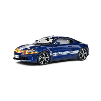 Afbeelding van SOLIDO 1:18 Alpine A110 GENDARMERIE Blue 2023