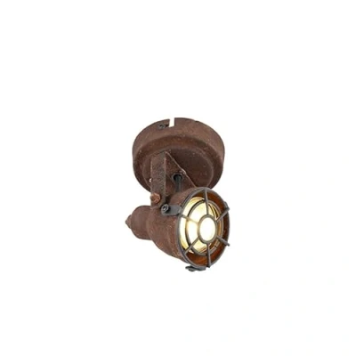 Afbeelding van QAZQA Smart spot roestbruin incl. WiFi GU10 Sorra