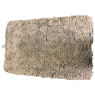 Afbeelding van Adori Benchmat Sheepskin Grijs Hondenbenchkussen 75X46 cm