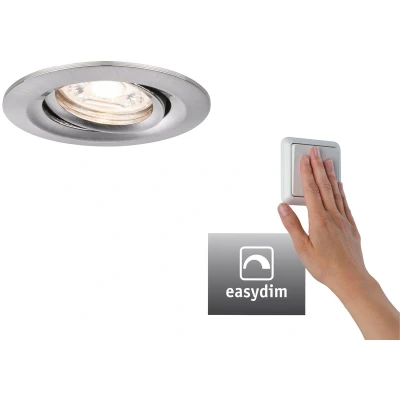 Afbeelding van Paulmann 92972 Dialux EBL Nova mini Plus Coin LED inbouwlamp 4.20 W IJzer