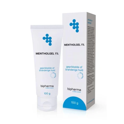 Afbeelding van 2x Bipharma Mentholgel 1% 100 gr