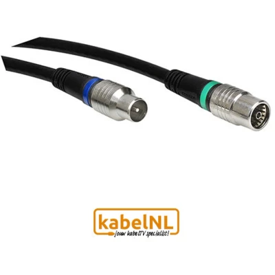 Afbeelding van Technetix RLA++10 4G/LTE proof IEC (m) (v) coaxkabel 3 meter