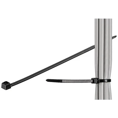 Afbeelding van Techly 280 x 4.8mm Nylon Zwart 100stuk(s) kabelbinder