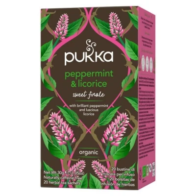Afbeelding van 3x Pukka Thee Peppermt Licorce 20 stuks