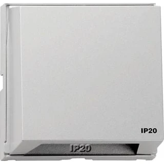 Afbeelding van Gira TX_44 opsteekbare afdekkap (IP 20) kleur aluminium met