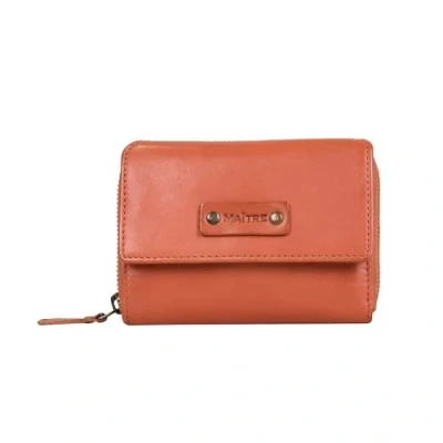 Afbeelding van Maître Steinbach Dagrete Purse Dark Orange